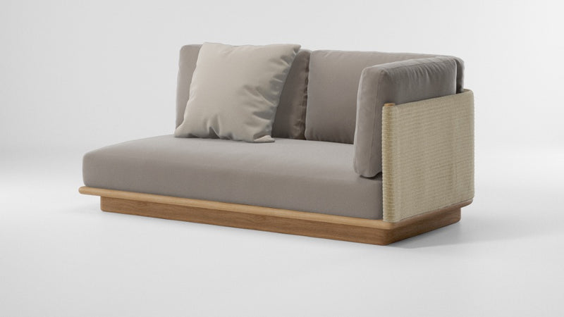 Giro lounge serie med teak base