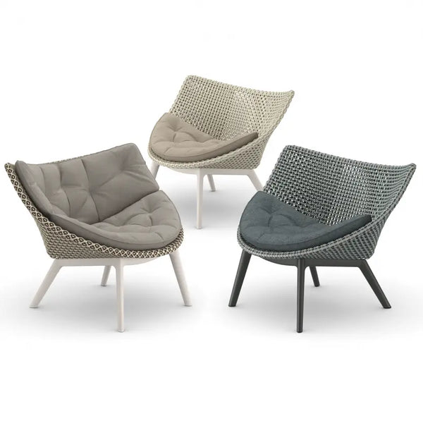 Mbrace lounge chair, alu base