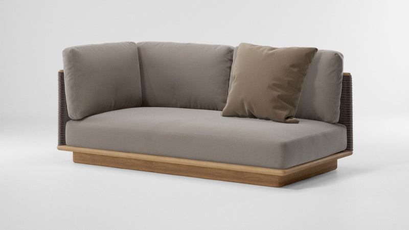 Giro lounge serie med teak base